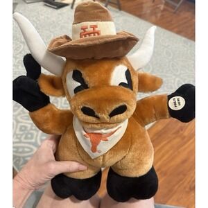 University of Texas UT Longhorns Musical Mascot Plush Bevo Eyes of Texas